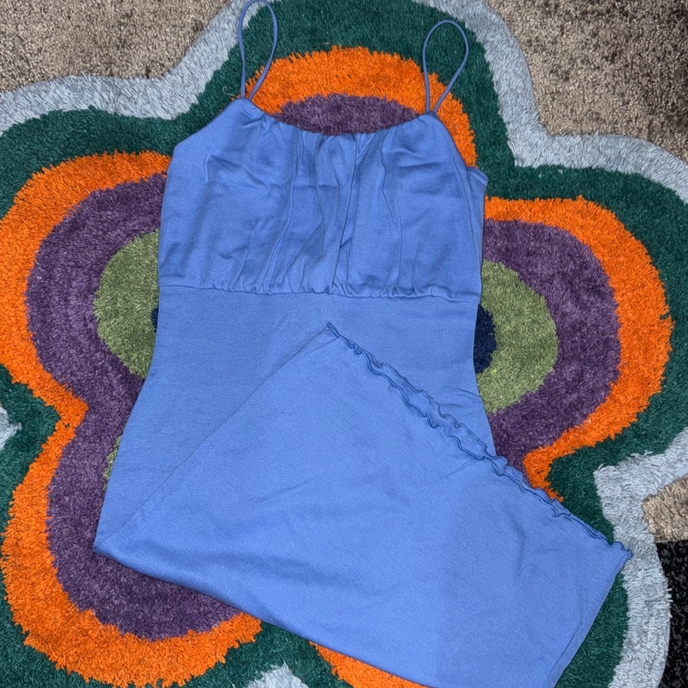 Blue Mini Dress